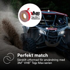 3M™ VHB™ Tape Max PDP Visual 2 Svenska