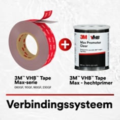 3M™ VHB™ Tape Max PDP Visual 6 Nederlands