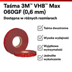 3M™ VHB™ Tape Max PDP Visual 9 Polski