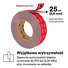 3M™ VHB™ Tape Max PDP Visual 11 Polski