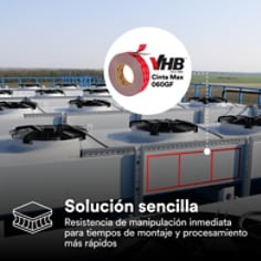3M™ VHB™ Tape Max PDP Visual 12 Español