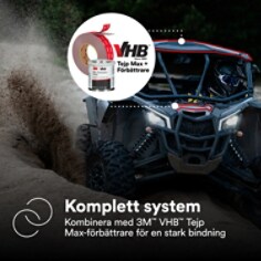 3M™ VHB™ Tape Max PDP Visual 14 Svenska