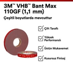 3M™ VHB™ Tape Max PDP Visual 16 Türkçe