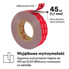 3M™ VHB™ Tape Max PDP Visual 17 Polski