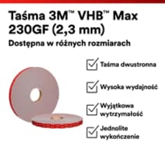 3M™ VHB™ Tape Max PDP Visual 24 Polski