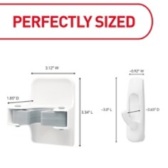 Command™ B+ Closet Organization Perfectly Sized Image. Cat No.17007 - 17001