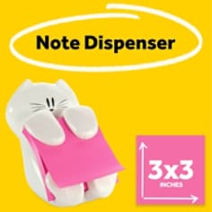 Post-it® Note Dispenser CAT-330, 1 pad/45 Sheets