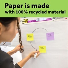 Post-it® Meeting Chart 559RP, White, 63,5x76,2cm, 30 Shts