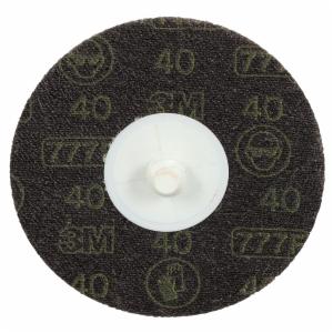 3M™ Roloc Disc 777F, 40 YF-weight, TR, 3 in, Die R300V, 50/Carton, 200 ea/Case image 3M™ Roloc Disc 777F, 40 YF-weight, TR, 3 in, Die R300V, 50/Carton, 200 ea/Caseimage