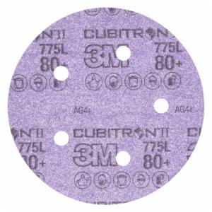3M™ Cubitron II Hookit Film Disc 775L, 80+ 3MIL, 5 in x NH, 5HL, Die 500FH, 50/Carton, 250 ea/Case image 3M™ Cubitron II Hookit Film Disc 775L, 80+ 3MIL, 5 in x NH, 5HL, Die 500FH, 50/Carton, 250 ea/Caseimage