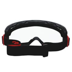 3M™ GoggleGear™ 보호 고글 3000 시리즈 GG3301A-SGAF, TPV 셔라우드, 클리어 Scotchgard™ AF/AS 렌즈, 프리미엄 천 스트랩