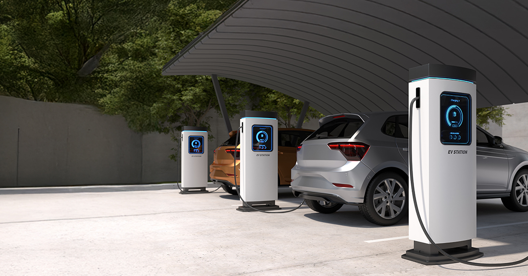 Architectural Finishes for EV charging stations