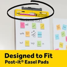 Post-it® Easel Wall Hangers EH559-2PK-V, Two Pack Vertical, 15 in. x 3.25 in. 8 Command Strips