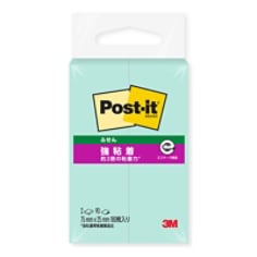ポスト・イット 強粘着ふせん 500SS-AG, グリーン , 25 mm x 75 mm