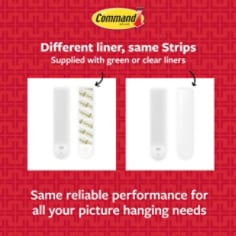 Command™ different liner genuine quality removal Revision 1 Version 1, different liner, same strips
