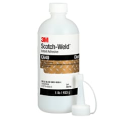 3M™ Scotch-Weld™ Instant Adhesive CA40, Clear, 1 Pound