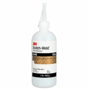 3M™ Scotch-Weld Instant Adhesive CA40, Clear, 1 Pound, 1 Bottle/Case image 3M™ Scotch-Weld Instant Adhesive CA40, Clear, 1 Pound, 1 Bottle/Caseimage