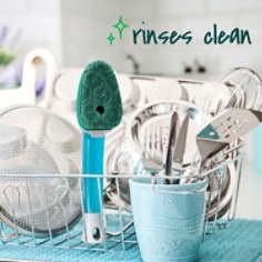 Scotch-Brite® Odor Resist Heavy Duty Soap Control Dishwand, B+ - Rinses Clean