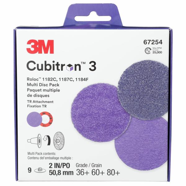 ™ Cubitron 3 Roloc Multi-Disc Pack