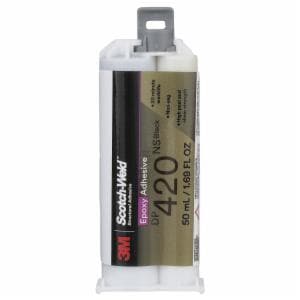 3M™ Scotch-Weld Epoxy Adhesive DP420NS, Black, 50 mL Duo-Pak, 12/Case image 3M™ Scotch-Weld Epoxy Adhesive DP420NS, Black, 50 mL Duo-Pak, 12/Caseimage