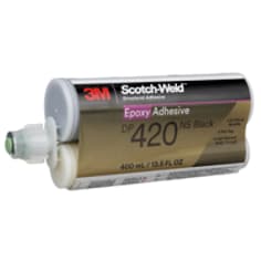 3M™ Scotch-Weld™ Epoxy Adhesive DP420NS, Black, 400 mL Duo-Pak