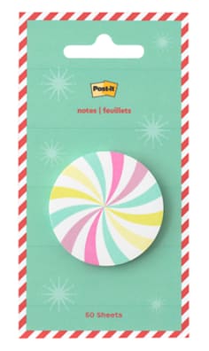 Post-it® Jingle Notes Candy HOL25-JN-CY, 1.8x1.8in (47.7x47.7mm), 50 sheet