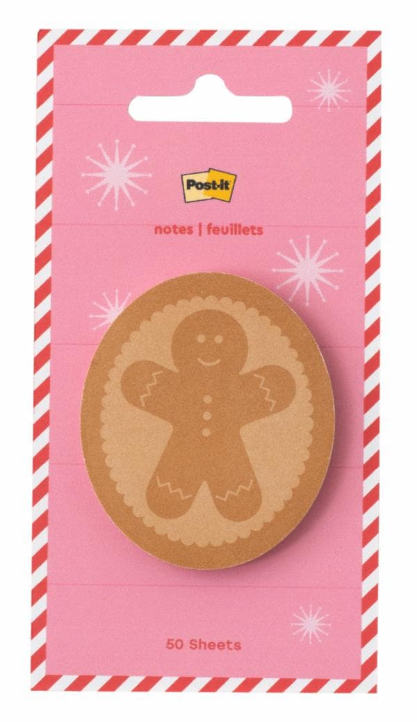 Post-it Jingle Notes Gingerbread Man HOL25-JN-GB