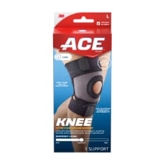 Ace™ 209603 knee fitted compression support In Package English center image
