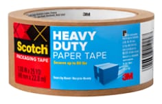 Scotch® Heavy Duty Paper Packaging Tape 7850-23-12CC, 1.88 in x 24.9 yd (48 mm x 22.8 m)