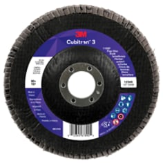 3M™ Cubitron™ 3 Flap Disc 1169F, 60+, T27, 125 mm x 22.23 mm