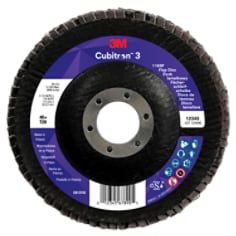 3M™ Cubitron™ 3 Flap Disc 1169F, 40+, T29, 115 mm x 22.23 mm