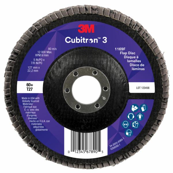™ Cubitron 3 Flap Disc 1169F
