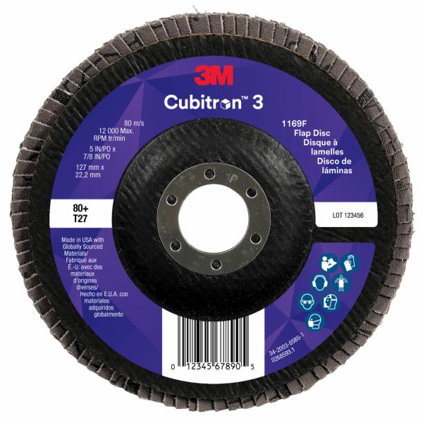 ™ Cubitron 3 Flap Disc 1169F