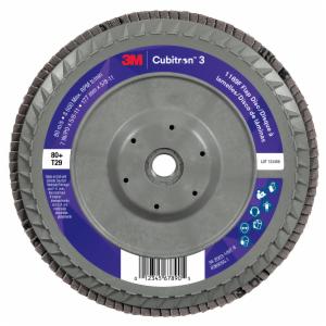 3M™ Cubitron 3 Flap Disc 1169F, 80+, T29-Conical Quick Change, 7 in x 5/8 in-11, 5 ea/Case image 3M™ Cubitron 3 Flap Disc 1169F, 80+, T29-Conical Quick Change, 7 in x 5/8 in-11, 5 ea/Caseimage
