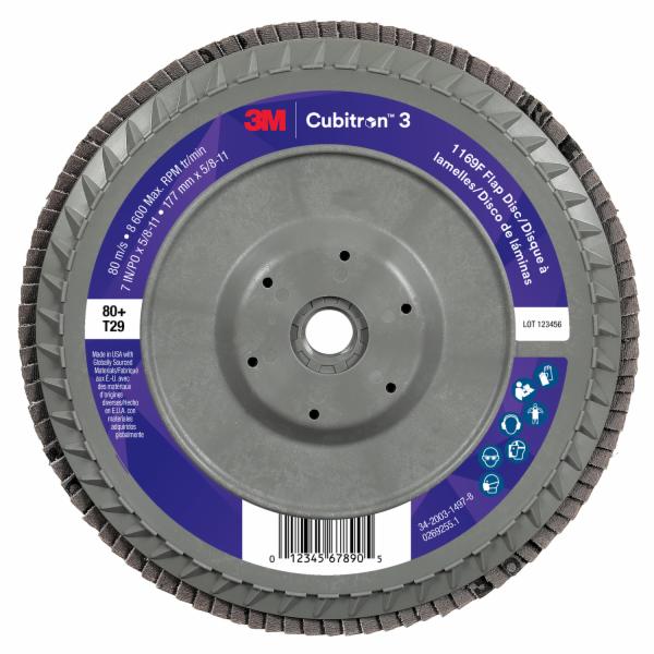 ™ Cubitron 3 Flap Disc 1169F