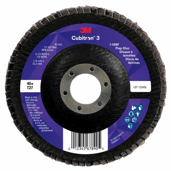 ™ Cubitron 3 Flap Disc 1169F