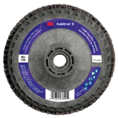 3M™ Cubitron™ 3 Flap Disc 1169F, 40+, T29 Quick Change, 4-1/2 in x 5/8 in-11