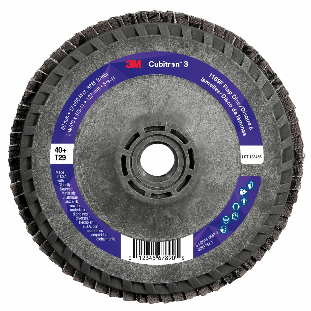™ Cubitron 3 Flap Disc 1169F
