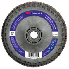 3M™ Cubitron™ 3 Flap Disc 1169F, 60+, T27 Quick Change, 4-1/2 in x 5/8 in-11