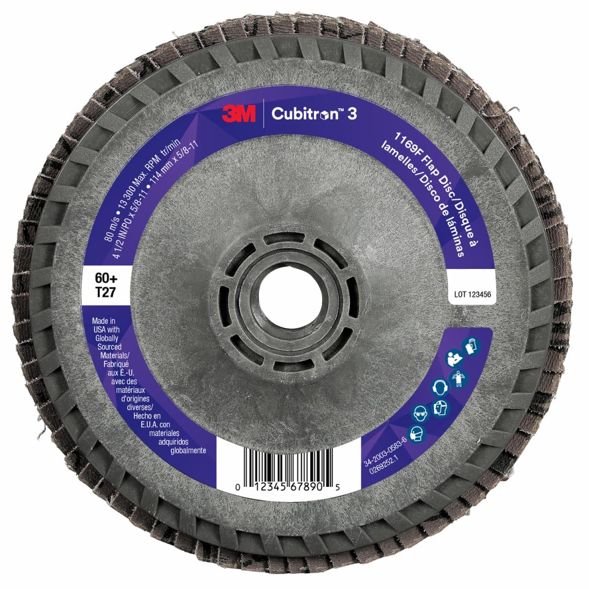 ™ Cubitron 3 Flap Disc 1169F