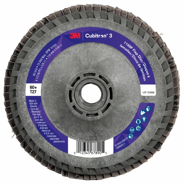 ™ Cubitron 3 Flap Disc 1169F