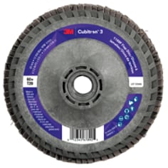 3M™ Cubitron™ 3 Flap Disc 1169F, 60+, T29 Quick Change, 4-1/2 in x 5/8 in-11