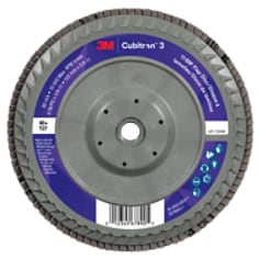 3M™ Cubitron™ 3 Flap Disc 1169F, 40+, T27 Quick Change, 6 in x 5/8 in-11