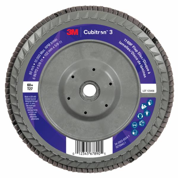 ™ Cubitron 3 Flap Disc 1169F