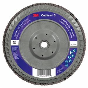 3M™ Cubitron 3 Flap Disc 1169F, 80+, T27-Flat Quick Change, 6 in x 5/8 in-11, 5 ea/Case image 3M™ Cubitron 3 Flap Disc 1169F, 80+, T27-Flat Quick Change, 6 in x 5/8 in-11, 5 ea/Caseimage
