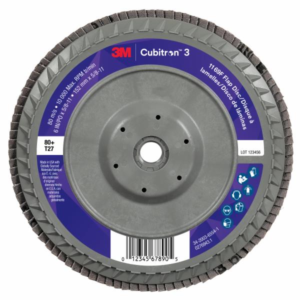 ™ Cubitron 3 Flap Disc 1169F