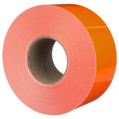 3M Diamond Grade Flexible Work Zone Sheeting 3914, Fluorescent Orange, 3 in x 50 yd