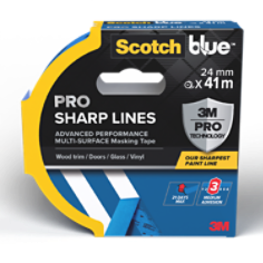 Pro Sharp Line Masking Tape 24mm x 41m - UK Edition - CFIP