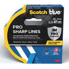 Pro Sharp Line Masking Tape 36mm x 41m - UK Edition - CFIP