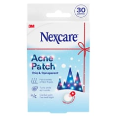 Nexcare™ acne patch holiday B+ pack shot image, 30 patches